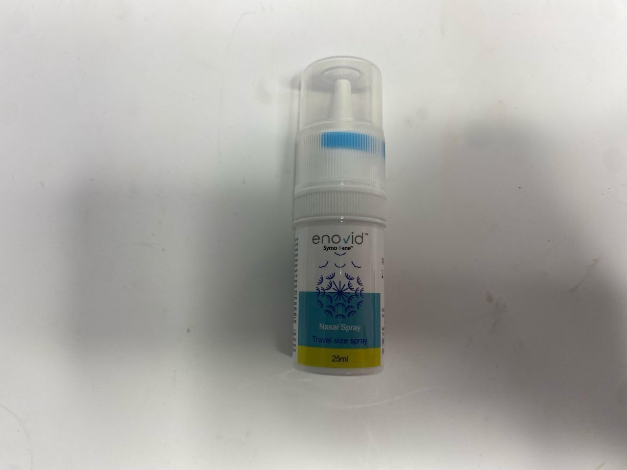Symo Kane Enovid ingredients label indicating gentle formula.