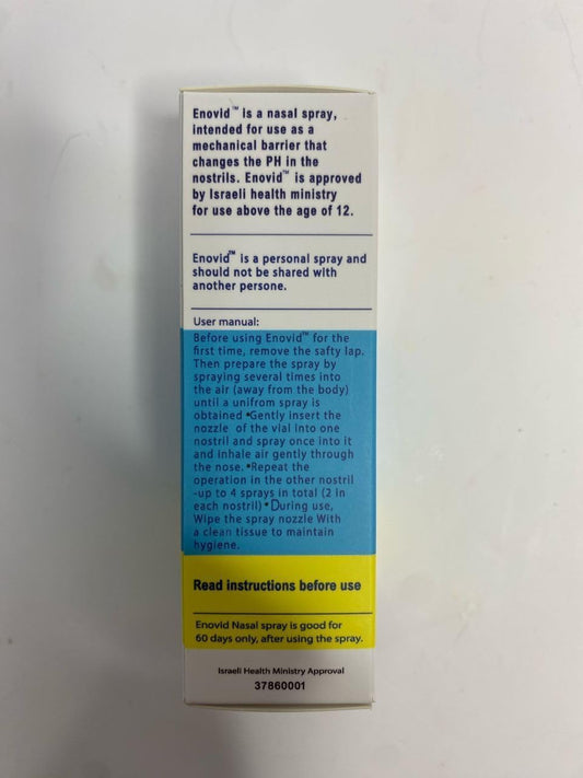 Symo Kane Enovid spray nozzle close-up highlighting easy use.
