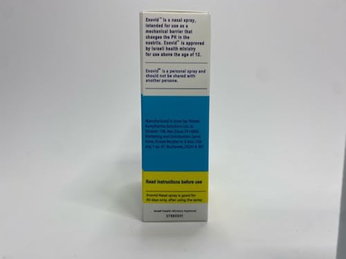 Symo Kane Enovid nasal spray nozzle detail for precise dosing.