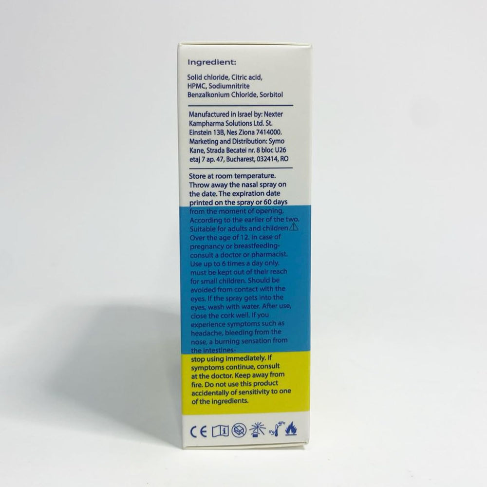 Symo Kane Enovid travel-size pack ideal for daily protection on the road.