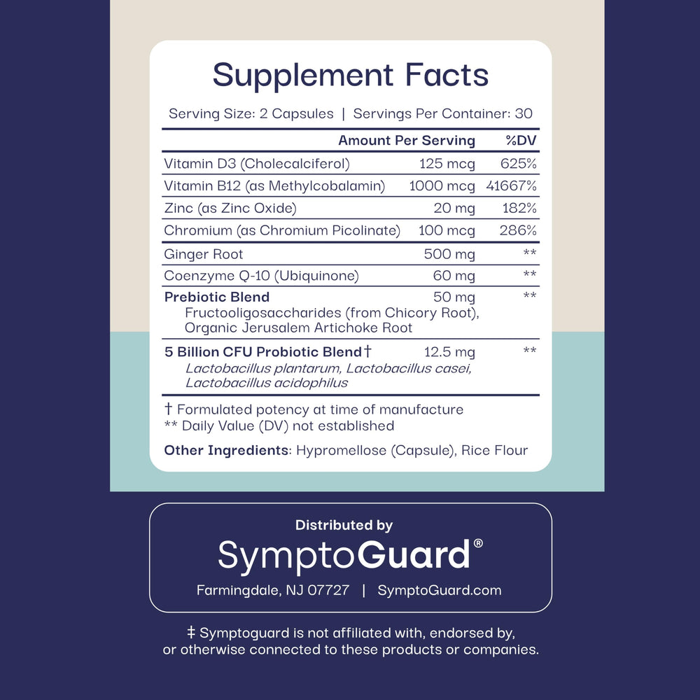 SymptoGuard GLP-1 product made in USA facility for quality assurance