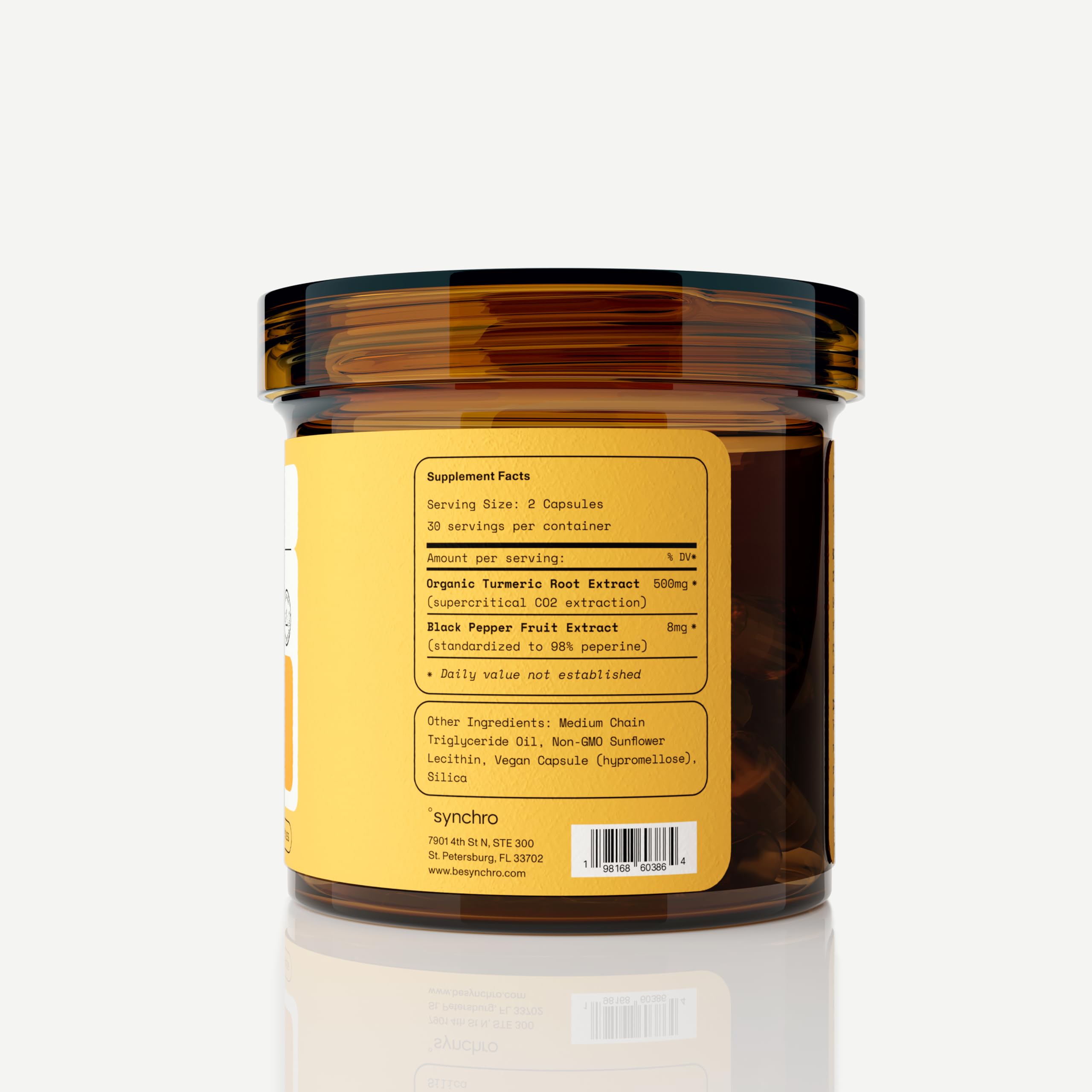 Synchro Gold packaging on display conveys premium whole-plant formulation.