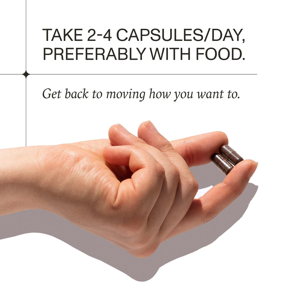 Synchro ReJuve daily-use capsules suggest an easy part of a routine.