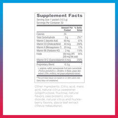 Synergy ProArgi-9 Plus front-of-box highlighting the mixed berry formula.