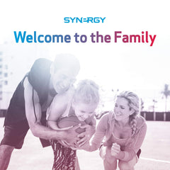Synergy ProArgi-9 Plus glass with berry drink ready to enjoy.