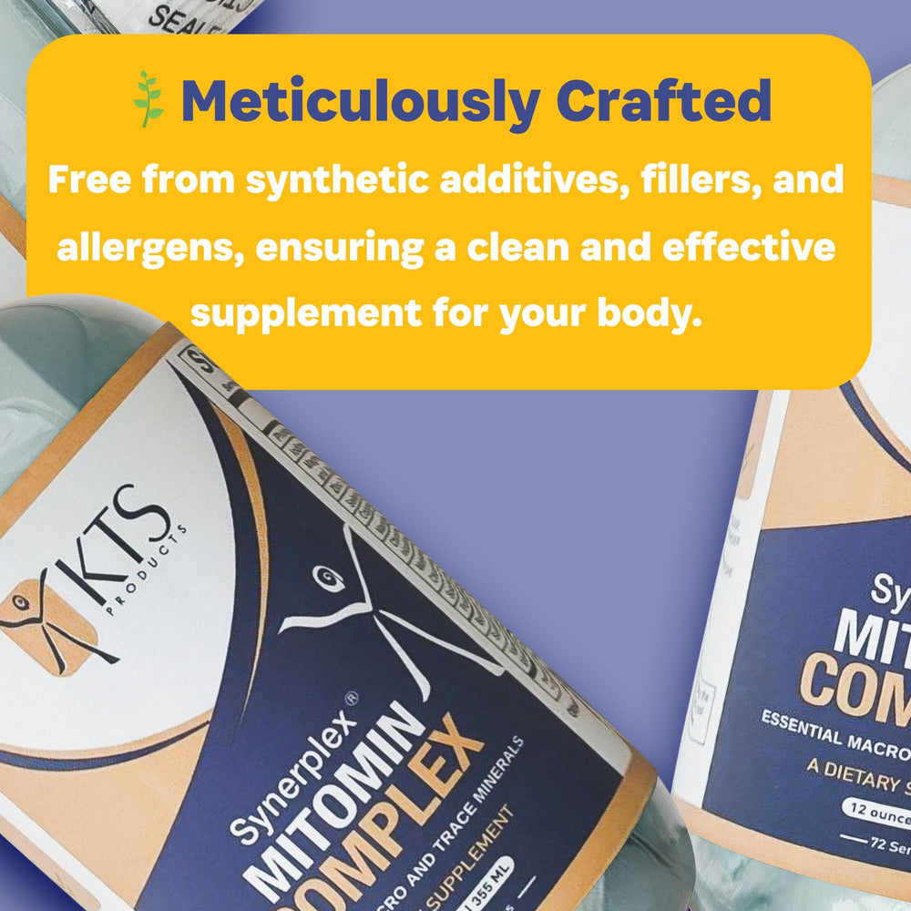Synerplex MitoMin daily routine support for consistent wellness.
