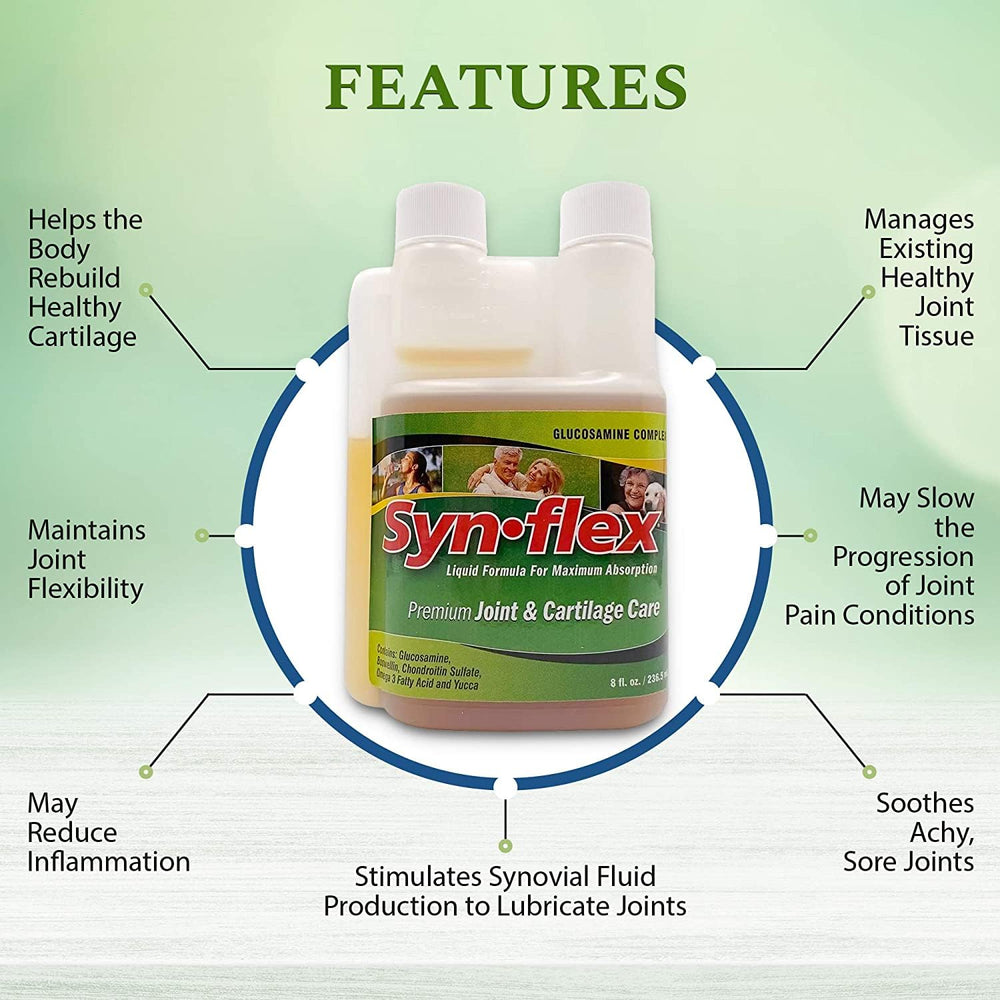 Synflex bottle on kitchen counter for convenient daily use
