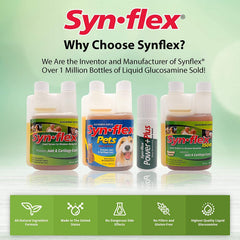 Synflex USA GMP facility label indicates quality and safety standards