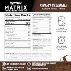 Syntrax Matrix native egg white protein powder ideal for shakes.