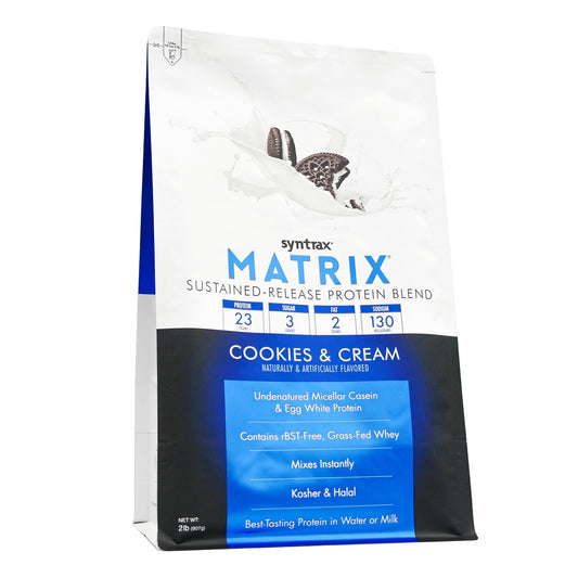 Syntrax Matrix shaker demonstrates quick mixability in water or milk