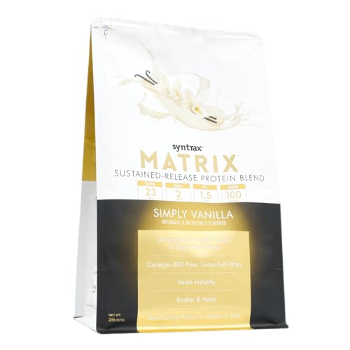 Syntrax Matrix vanilla bean specks visible in shake.