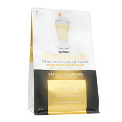 Syntrax Micellar Creme vanilla shake being mixed for a creamy drink