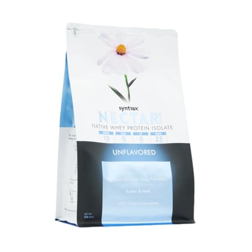 Unflavored Nectar Medical powder with scoop ready for easy mixing
