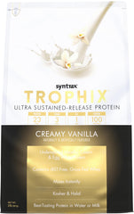 Syntrax Trophix bottle pour demonstrates ultra sustained-release protein for steady amino acids