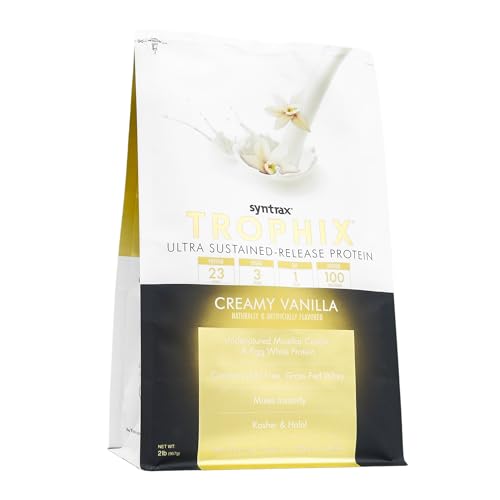 Syntrax Trophix vanilla scoop highlights shake versatility for meals