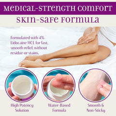 SYREN Intimate Relief Gel unscented jar ready for discreet care