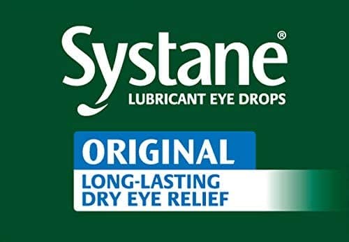 Systane on a morning-ready setup suggesting daily refreshment.