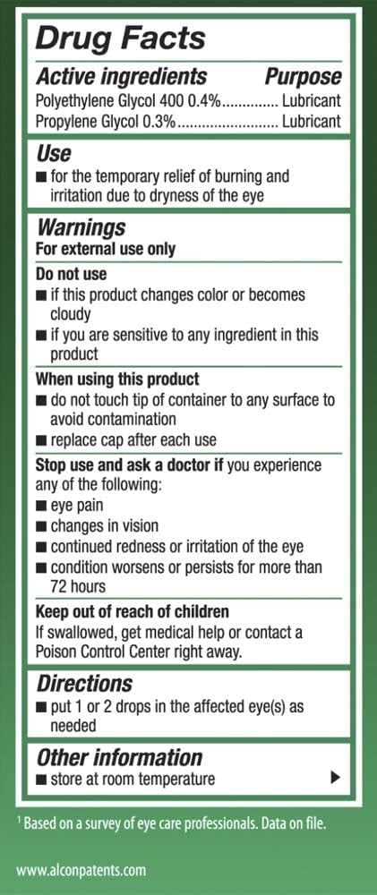 Systane two-pack eye drops with box for extended moisture.
