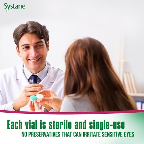 Close-up of Systane Ultra label highlighting extended protection.