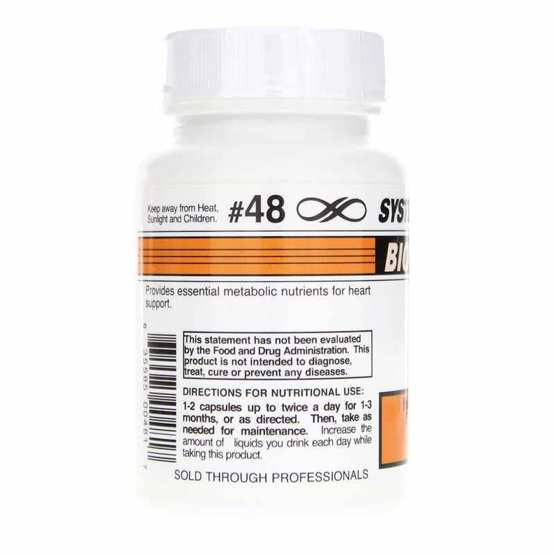 Systemic Formulas 48 HQ Heart Energy in use, suggesting balanced energy