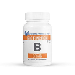 Systemic Formulas B - Brain bottle focus shot promotes concentration and alertness.
