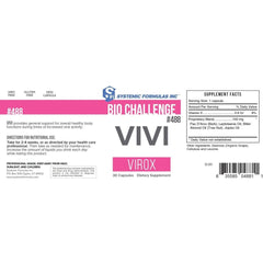 Systemic Formulas VIVI Virox capsules ensure convenient daily use.