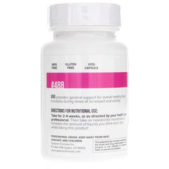 Systemic Formulas VIVI Virox packaging emphasizes vegan and allergen-free formula.