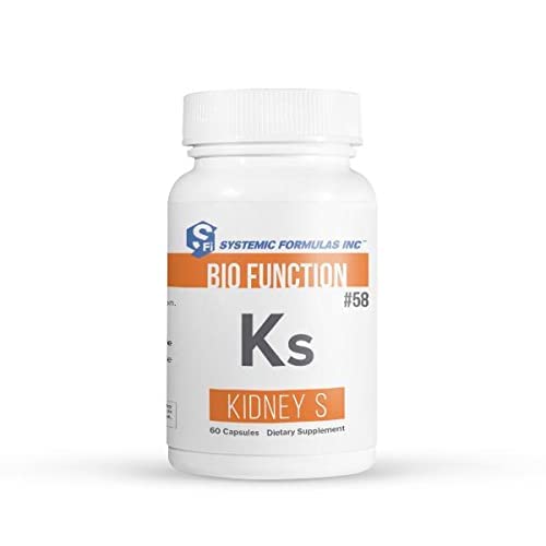 Systemic Formulas Ks Kidney bottle supports normal kidney function for daily wellness.