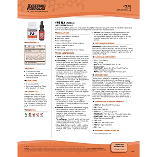 Systemic Formulas Bio Function N3 Relaxa featured in a night routine for unwinding.