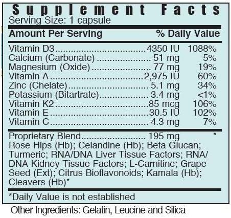 DV3 capsule close-up emphasizing high bioavailability for daily use.