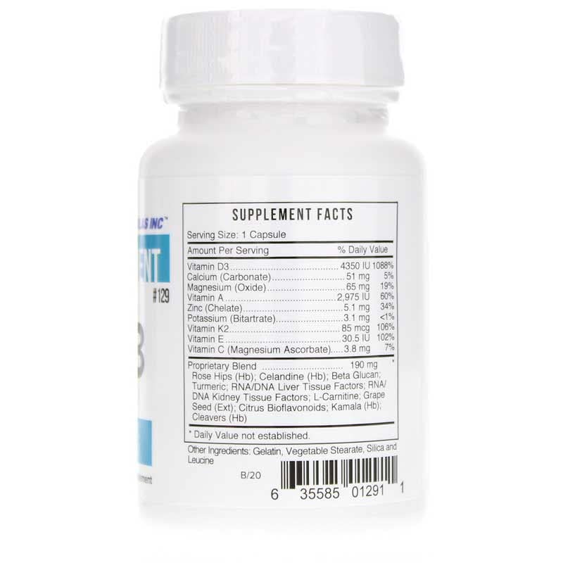 DV3 packaging flat lay suggesting comprehensive daily supplementation.