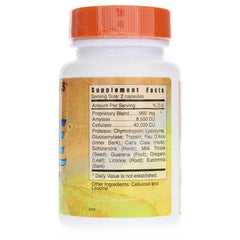 Systemic Formulas Enzee label closeup highlights ingredients and formula details