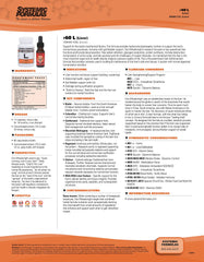 Systemic Formulas Liver 60 capsules packaging display emphasizing gluten-free, sugar-free formula