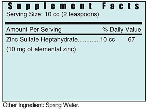 Systemic Formulas ZNC zinc chelate label close-up showing quality you can trust