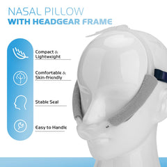 SyunsXoon headgear back strap supports secure, skin-friendly wear