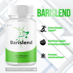Syvor Barislend bottle shows 30 servings for a month of use
