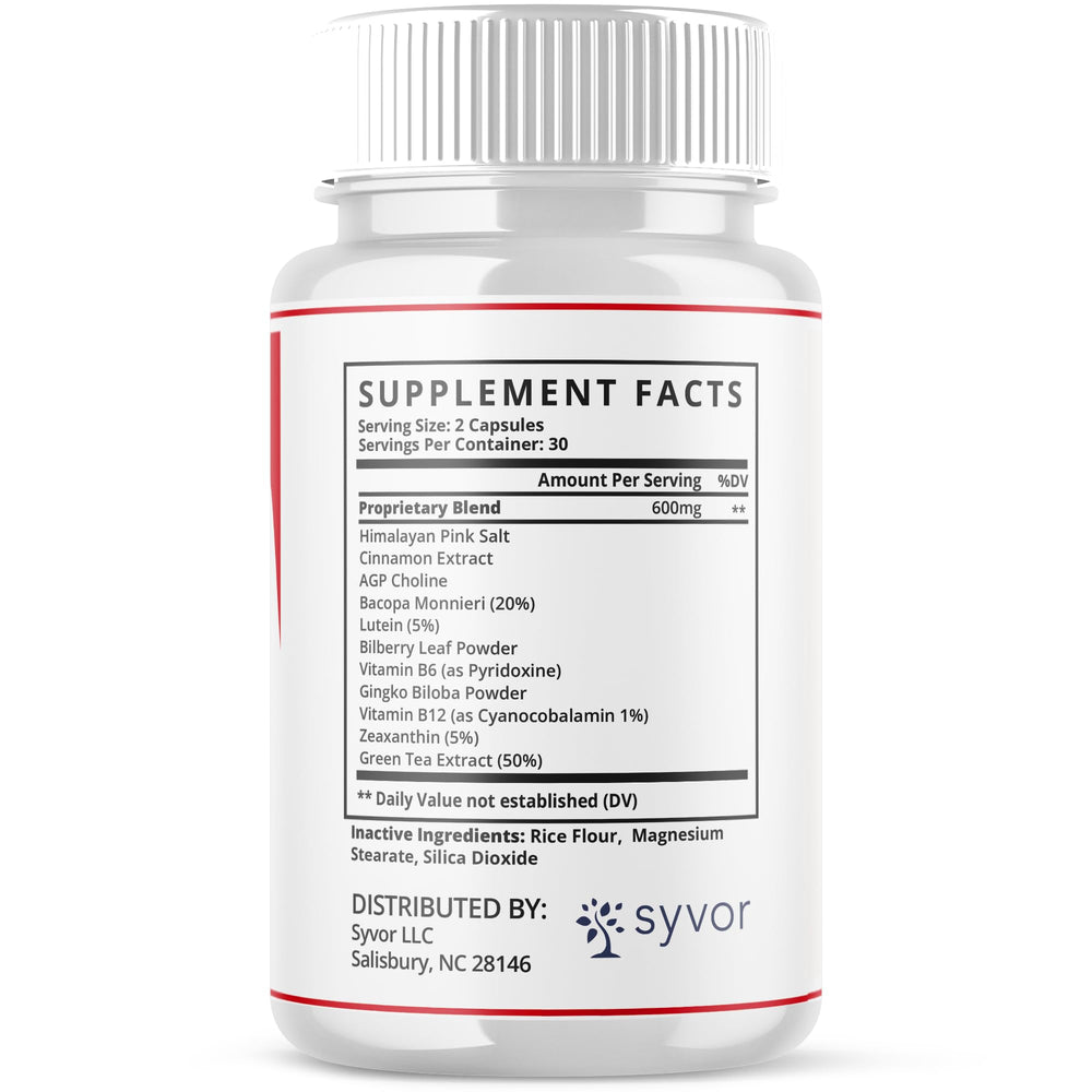 Syvor Free Sugar Plus capsules on a clean morning routine