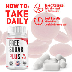 Syvor Free Sugar Plus packaging graphic highlighting natural formula