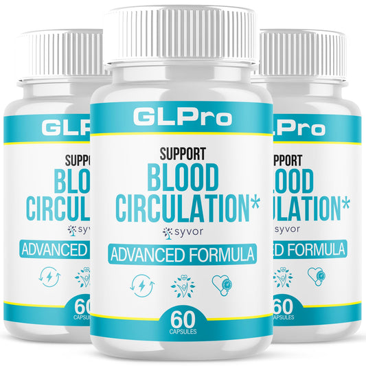 Syvor GLPro Blood capsules bottle front promotes daily wellness support