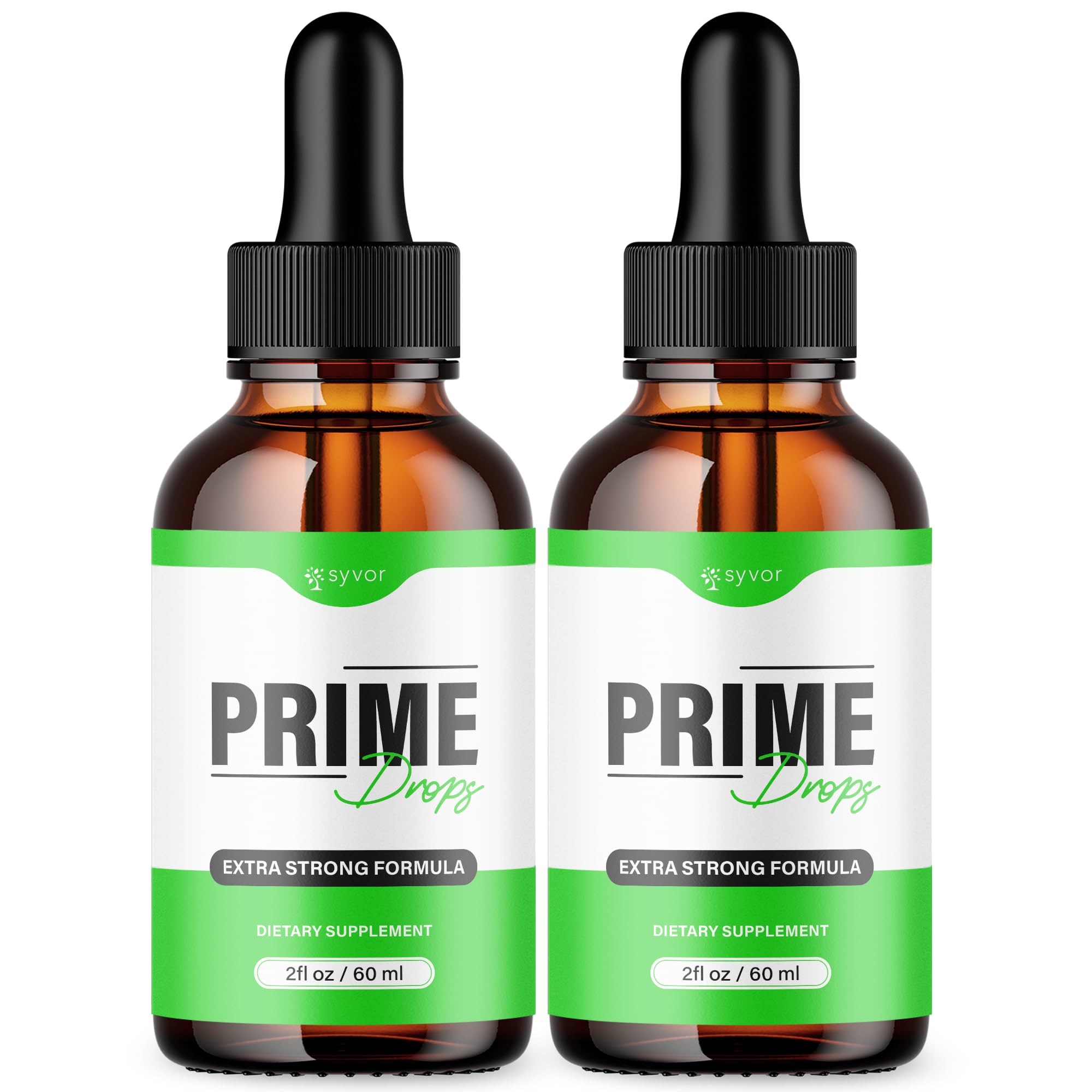 Syvor Prime Drops for men bottle promotes daily wellness support