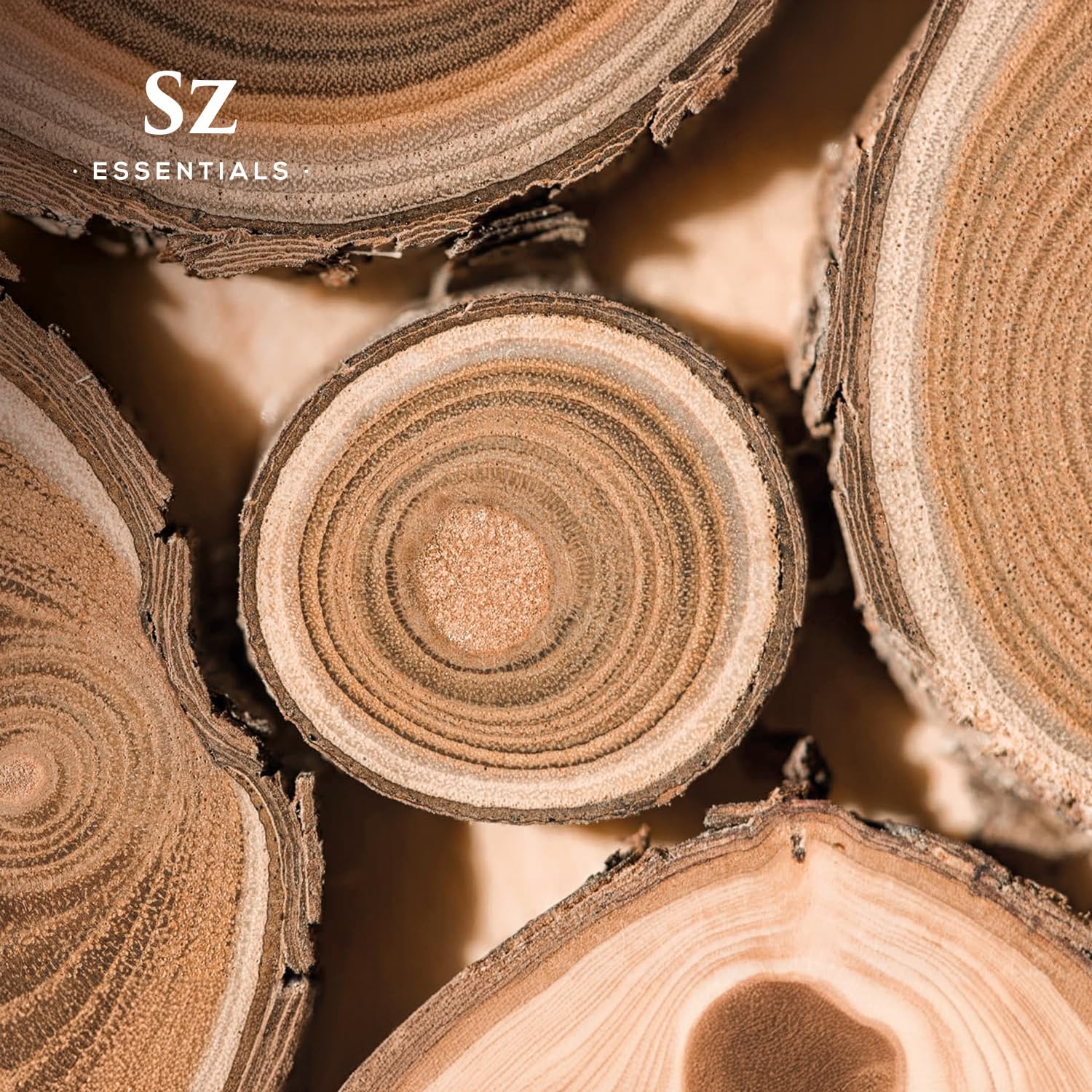 Sz Essentials sandalwood aroma drops ideal for meditation spaces.