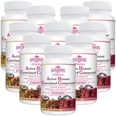 Szczekin 1500mg liposomal softgel bottle shown for potent daily immune support.