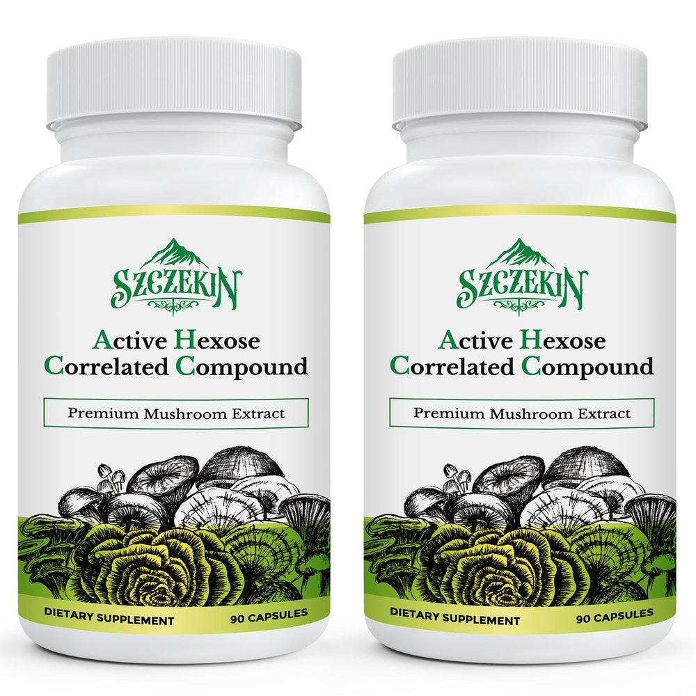 SZCZEKIN Active Hexose Compound bottle showing a 1500 mg blend for daily wellness