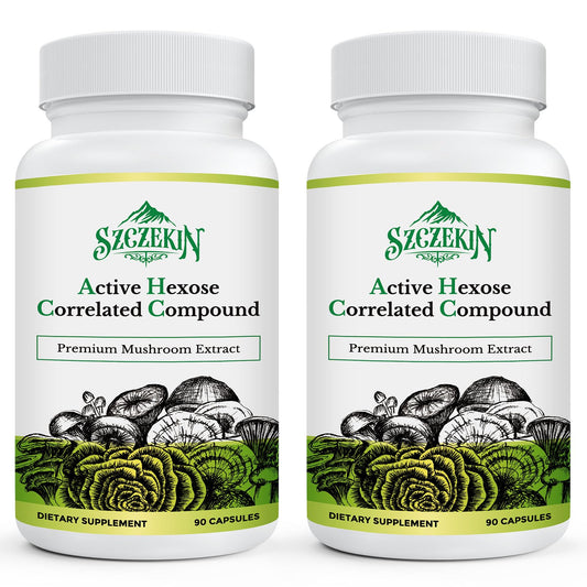 SZCZEKIN Active Hexose Compound bottle showing a 1500 mg blend for daily wellness