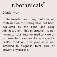 t.botanicals Eggplant Extract Cream jar and label reinforce trusted, clean skincare