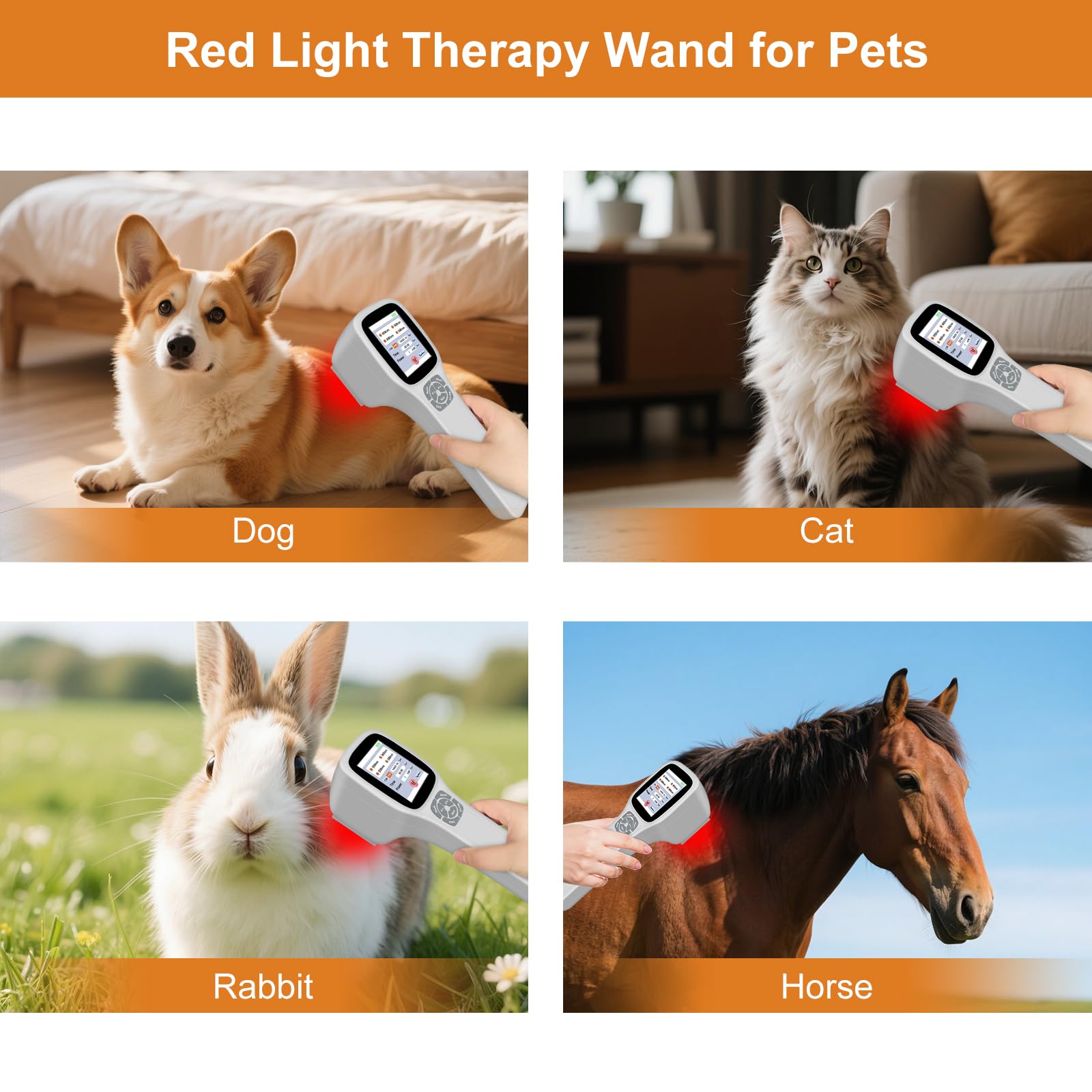 Tacbyz pet-friendly infrared wand for soothing animal discomfort