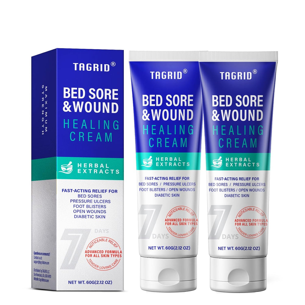TAGRID Bed & Pressure Sore Treatment Cream | Calendula Formula for Bed ...