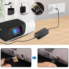 TAIFU AirSense 11 DC adapter compatibility with ResMed models at a glance.