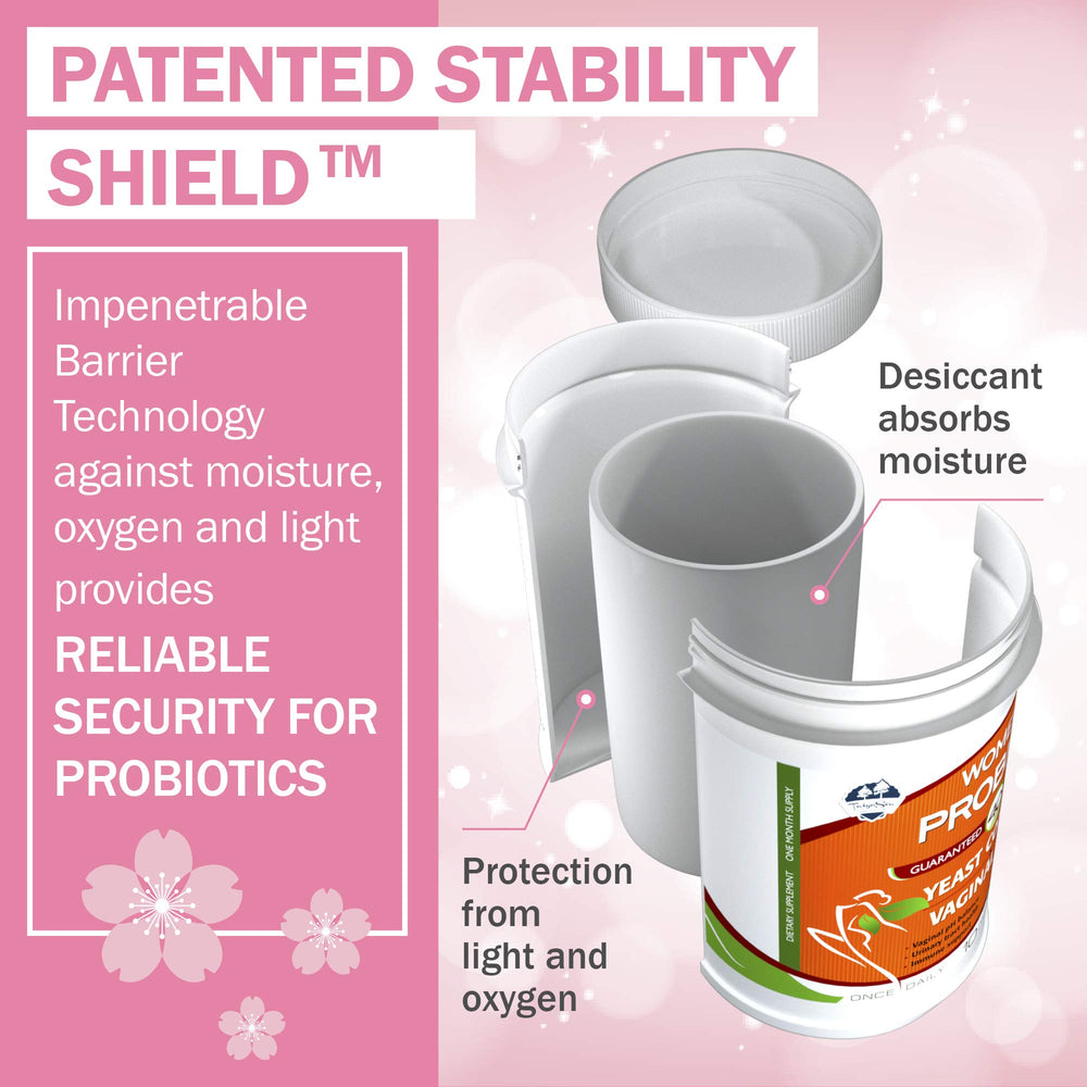 TAIGASEA US-made probiotic product image highlights manufacturing quality and GMP compliance.