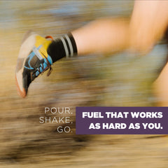 Tailwind High Carb Fuel serving sip for convenient on-the-go fueling.